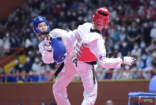 SEA Games 31: Taekwondo mang về thêm 2 HCV cho Đoàn thể thao Việt Nam
